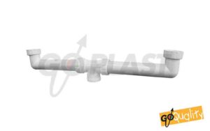Kit per scarico lavello doppio 1″1/2