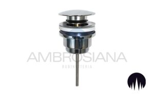 Piletta click-clack 1″1/4 tappo grande universale vite centrale