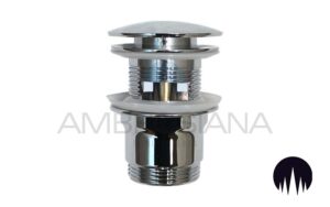 Piletta click-clack 1″1/4 tappo grande con troppo pieno