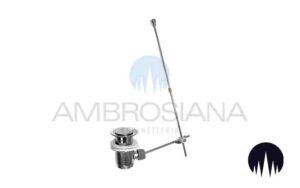 Piletta scarico automatico tappo Ø38 completa di astine