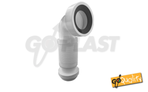 Connessione flessibile per WC GO-MAGIC-LUX con curva senza ispezione