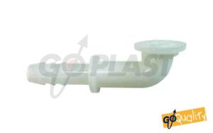 Curva in nylon da 3/4″per tubo carico lavatrice con sede piana