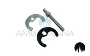 Set di fissaggio per miscelatore - vite singola M8 in acciaio INOX