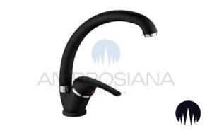 Miscelatore lavello canna alta SEI NERO