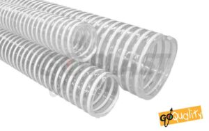 Tubo flessibile GARDEN-A in PVC plastificato con spirale di rinforzo in PVC rigido