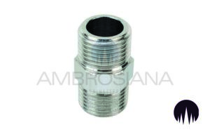 Doppie viti in ottone cromato