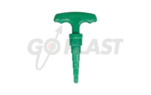 Calibratore a T in plastica per tubi multistrato VERDE